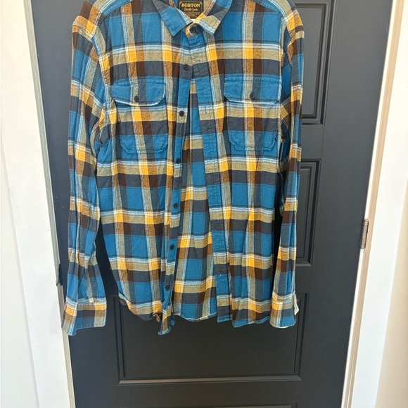 🔥2/$30🔥Burton Men's Brighton Flannel Down Shirt XL - Picture 2 of 4